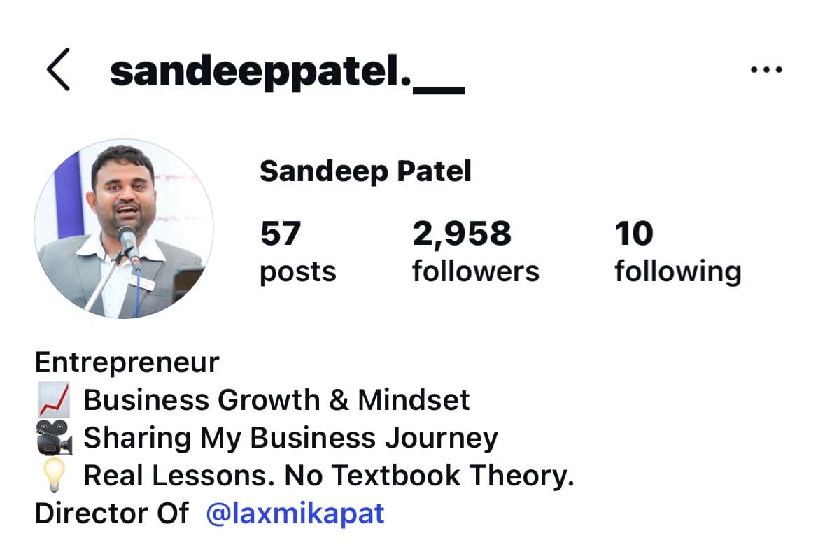 Sandeep Patel