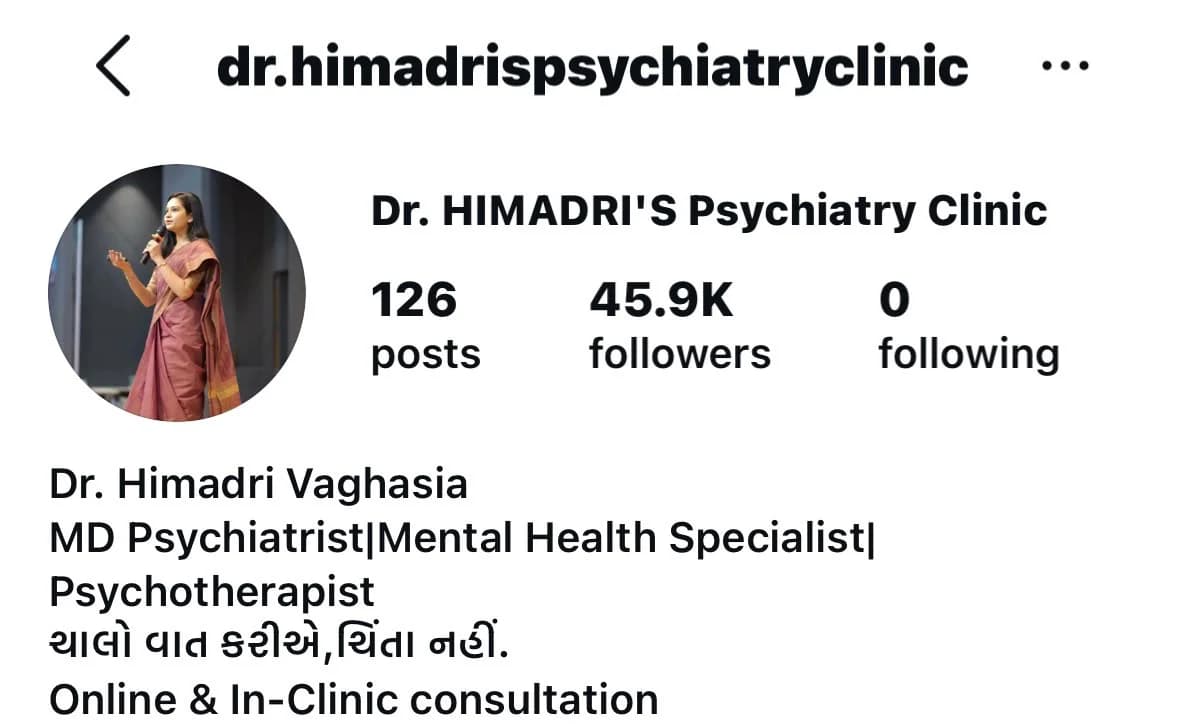 Dr. Himadri Vaghasia